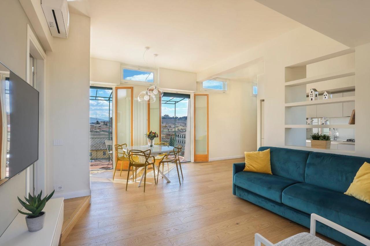 Appartement Penthouse With Big Terrace In Oltrarno à Florence Extérieur photo